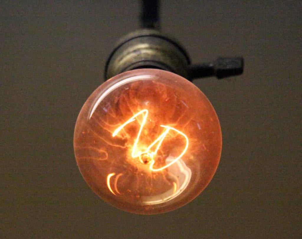 Livermore Centennial Light Bulb