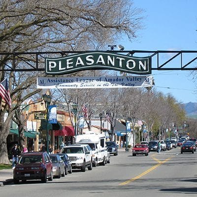 downtown Pleasanton