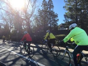 Bicyclists in Danville, CA