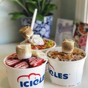icicles ice cream in pleasanton