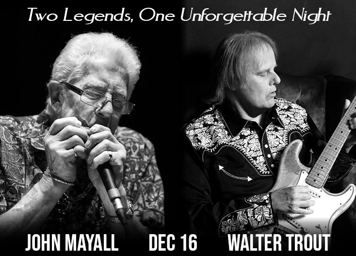 Survivor Blues John Mayall And Walter Trout Visit Tri Valley