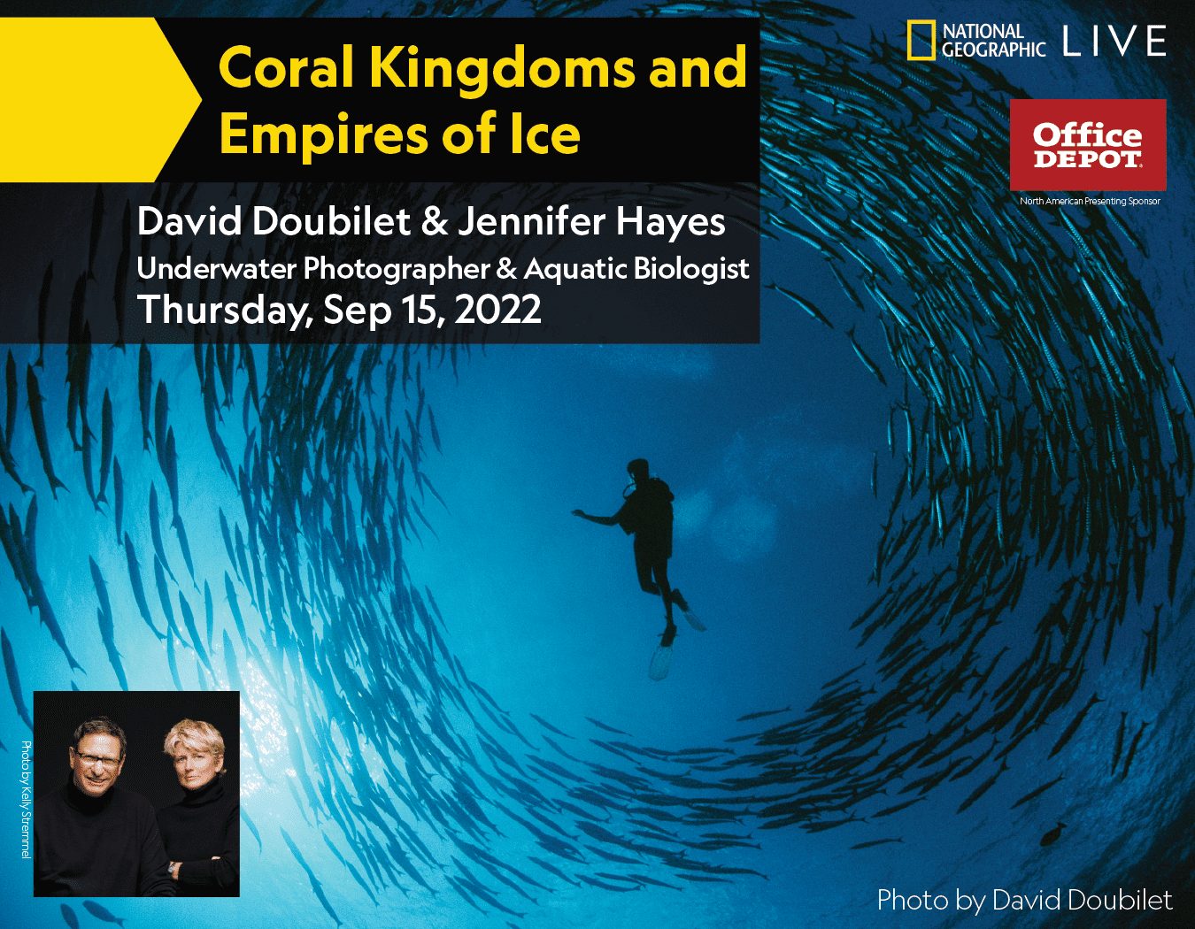 David Doubilet & Jennifer Hayes Speaker Series: Coral Kingdoms and Empires  of Ice - Visit Tri-Valley