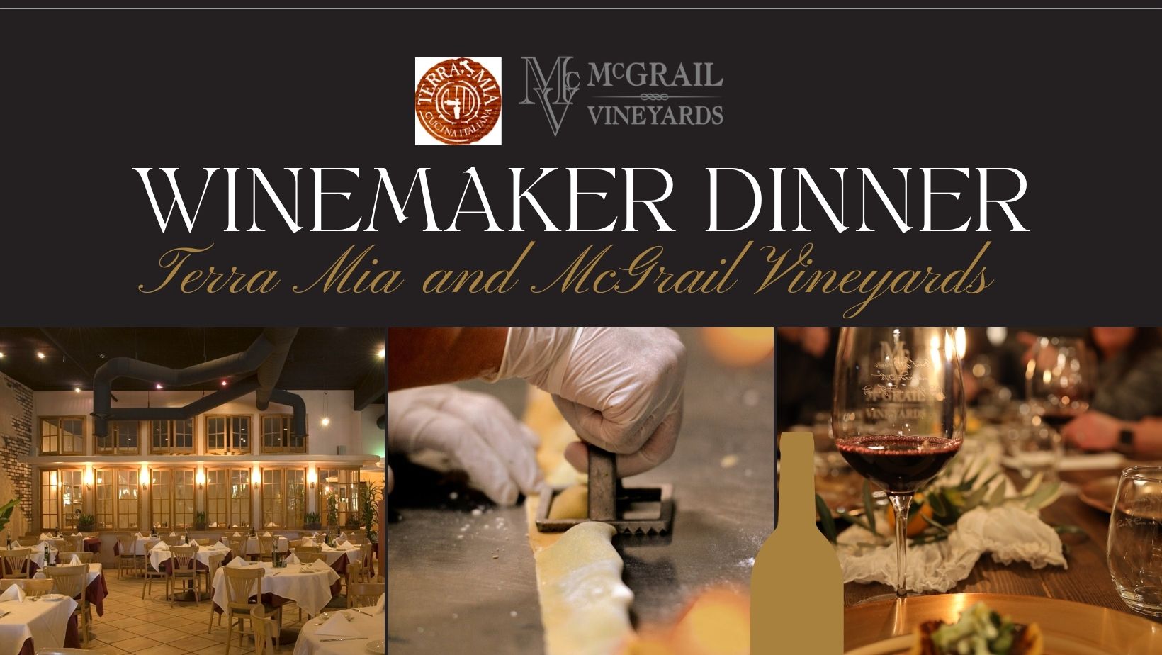 Mcgrail Vineyards Winemaker Dinner At Terra Mia Ristorante Visit Tri