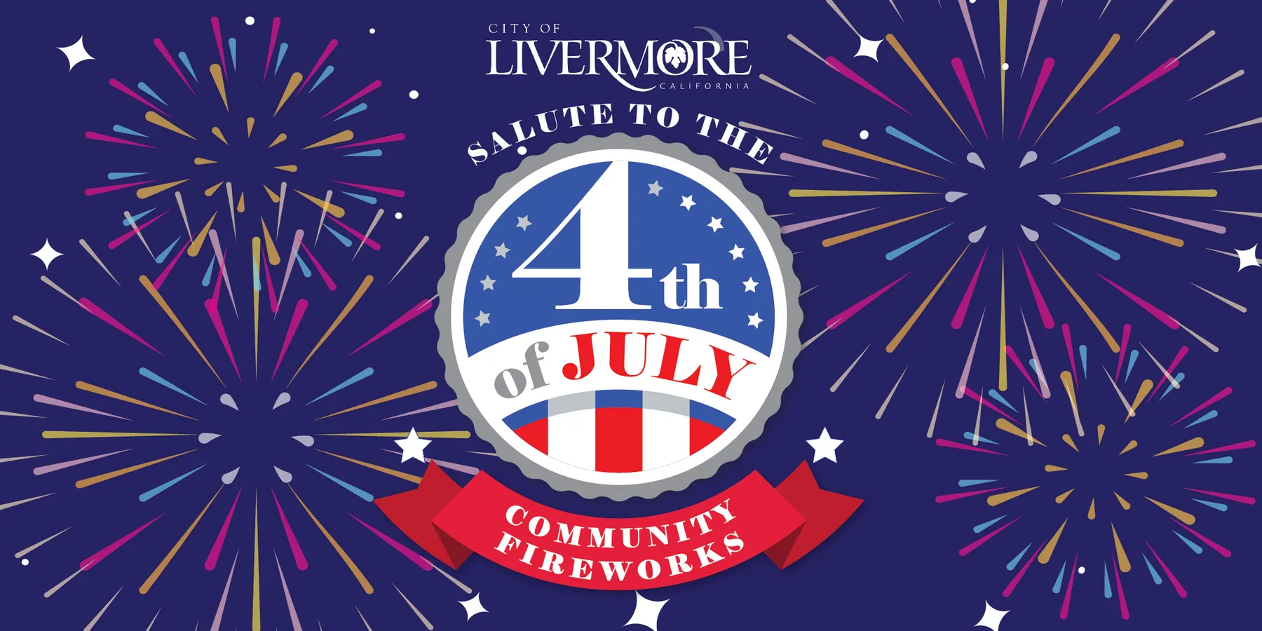 “Salute to the 4th of July” Community Fireworks Show in Livermore